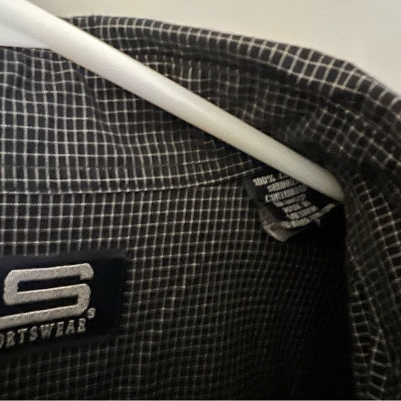 Ohio State University men’s long sleeve plaid button down shirt | size large - Picture 6 of 11